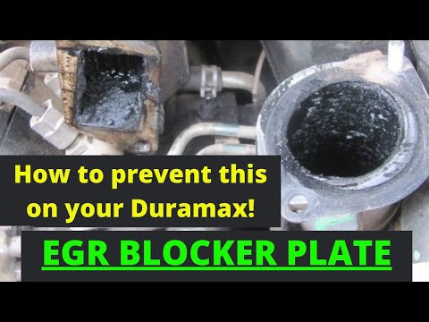 Kennedy Diesel- How to Install an EGR blocker and finger stick on your LBZ Duramax 2006 2007