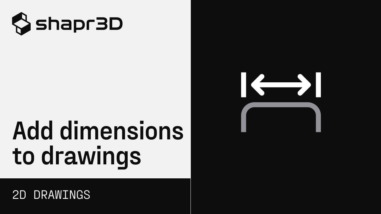 Add dimensions to drawings with 3D Manual