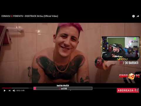 Str3sU reactioneaza la CONACUFONFAITU   DISSTRACK Str3su Official video