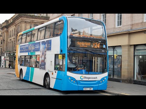 Beast: Stagecoach North East 19211 (NK57DWX) Dennis Trident 2/Enviro 400