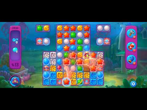 Fishdom Super Hard Level 2430 (with Double Super Lightning) @choraelmin