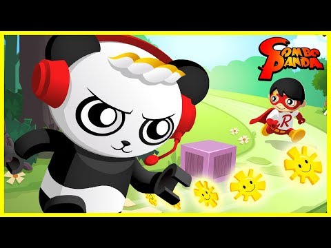 TAG WITH RYAN Brand New Red Titan Game Let's Play with Combo Panda