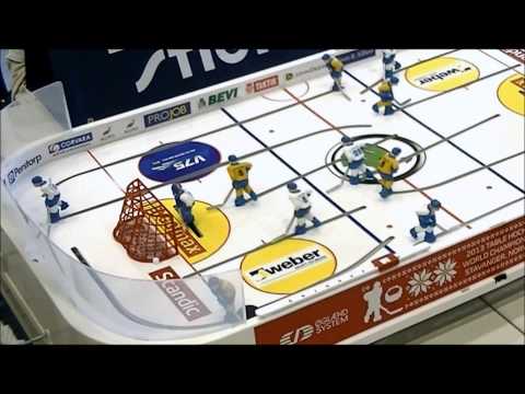 Table hockey-WCh 2013-1/8 Final Game1-FRIES - PELKONEN