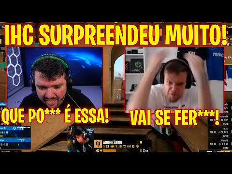 GAULES E APOKA FICAM MALUCOS COM AS BALAS DA IHC VS FURIA!