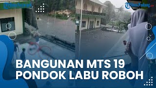 Bangunan MTS 19 Pondok Labu Jakarta Selatan Roboh saat Hujan, 3 Siswa Meninggal Dunia