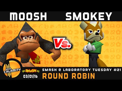 S@LT #21 | Moosh (DK, Falcon) vs Smokey Bluntz (Fox) - Round Robin - SSB64