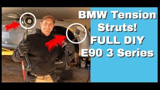 BMW 3 Series Thrust Strut Thrust Arm Replacement FULL DIY #bmwrepair #automobile