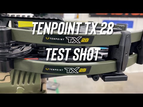 TenPoint TX28 Crossbow - Test Shooting at CrossbowExpert.com