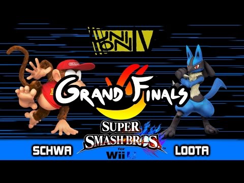 Union IV Singles - Grand Finals: Schwa (Diddy Kong) vs Loota (Lucario)