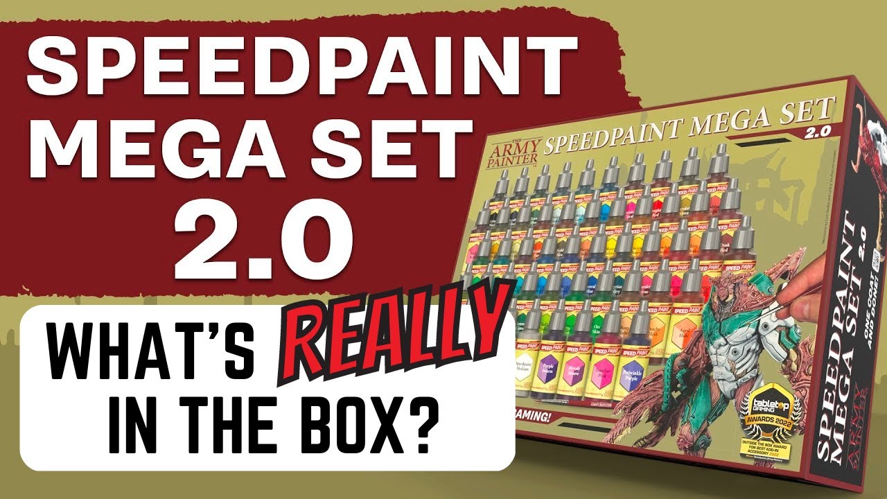 Speedpaint Mega Set 2.0 | What's Really in the Box