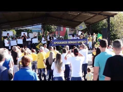 Manifestação pró-governo tem adesão tímida em Rio Claro