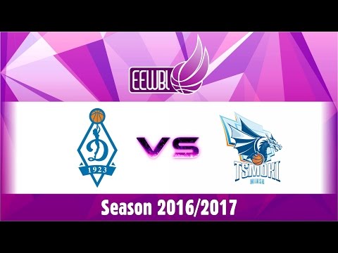 Dynamo Moscow vs Tsmoki-Minsk - EEWBL 06.01.17. Vilnius