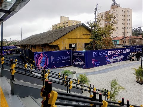 ANTIGA ESTAÇÃO CIDADE DUTRA, AO LADO DA ATUAL ESTAÇÃO AUTÓDROMO, EM INTERLAGOS, EM SETEMBRO DE 2025.