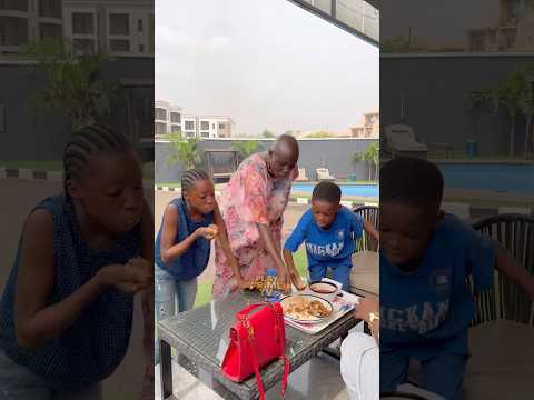 Hungry wife and kids caught husband eating #foryou #trendingshorts #viralshort #youtubeshorts