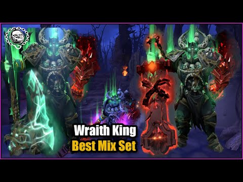 Wraith King Best Mix Set Vile Reliquary + Crimson Unbroken Fealty + Blistering Shade Crimson Witness