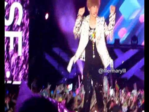 22. [FANCAM] 121125 SMT BKK - EXO (DO, Chanyeol, Luhan, Sehun) & TTS - DJ Got us Falling in Love