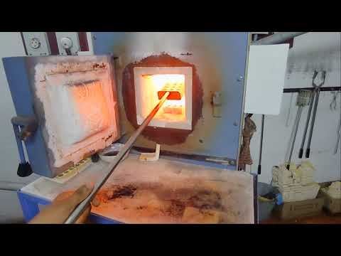 Fire Assay Gold Testing In Lab...!