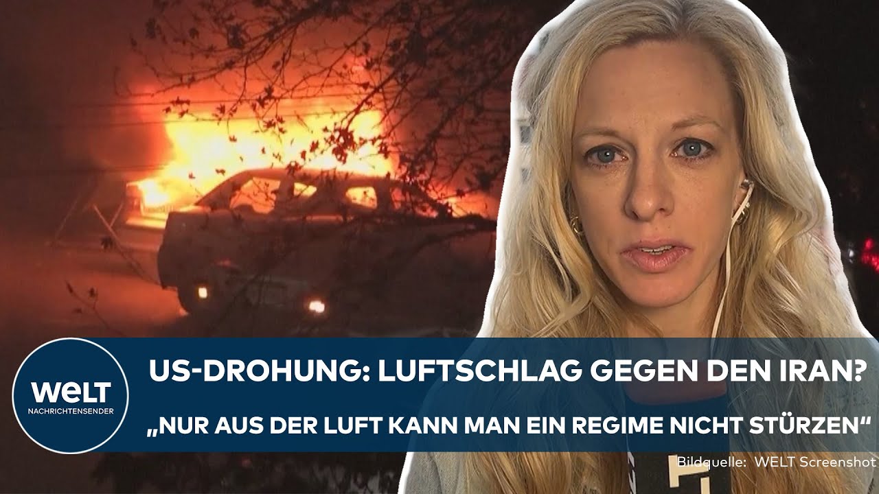 REGIMESTURZ IM IRAN? USA drohen mit Luftschlägen! Widerstand bildet sich von Innen heraus