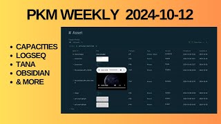PKM (Personal Knowledge Management) Weekly Update 2024-10-12