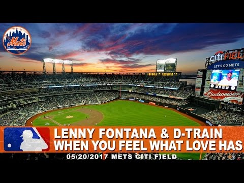 New York Mets Citi Field playing Lenny Fontana & D-Train - When You Feel What Love Has (Kiss Cam)
