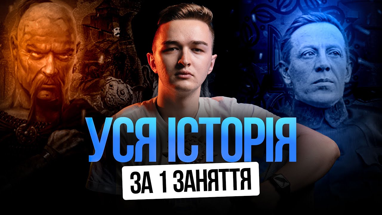 УСЯ ІСТОРІЇ УКРАЇНИ ЗА 1 ЗАНЯТТЯ  #turbozno #нмт2024 #історіяукраїни