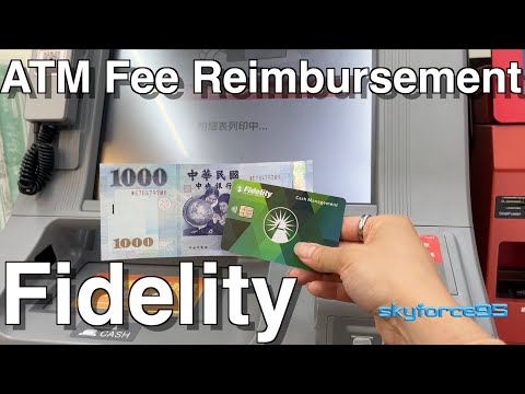 Reembolso de comisiones de cajeros automáticos de la tarjeta de débito Fidelity Cash Management A...