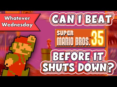 Can I Beat Super Mario Bros. 35 before Nintendo Shuts It Down?
