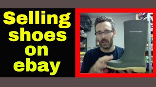 Selling shoes on ebay to make quick easy cash
