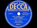 1939 Bob Crosby - (Why Couldn’t It Last) Last Night (Bob Crosby, vocal)