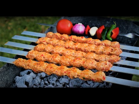 Chicken Adana Kebab Turkish Recipe - International Cuisines