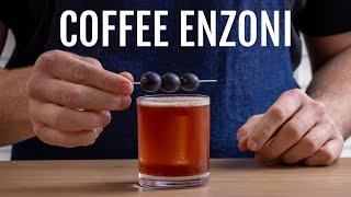 Coffee Enzoni cocktail recipe