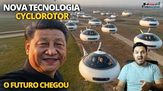 China cria tecnologia nos céus da Terra | Carro voador movido a CycloRotor pode se tornar realidade