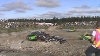 preview picture of video '2009 Gander Demolition Derby - Large Cars/Survivor Rounds'