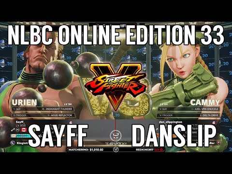Street Fighter V Losers Final - Sayff vs Danslip @ NLBC Online Edition #33