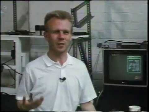 Erasure - Vince Clarke in his studio + My Heart So Blue Live c.1986