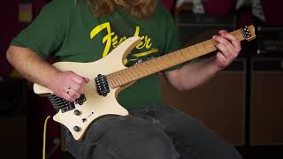 Video thumbnail for SOLD - Strandberg Boden Original 6 Trem Natural Headless - #1701722 by stationmusic