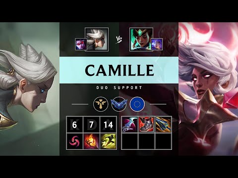 Camille Support vs Karma - EUW Diamond Patch 25.15