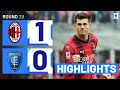 MILAN-EMPOLI 1-0 | HIGHLIGHTS | Pulisic secures all three points for Milan | Serie A 2023/24