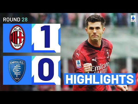 MILAN-EMPOLI 1-0 | HIGHLIGHTS | Pulisic secures all three points for Milan | Serie A 2023/24