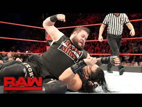 WATCH: Rollins & Reigns vs Owens & Jericho with special guest BRAUN STROWMAN
