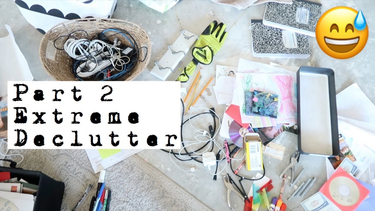 PART 2 EXTREME HOME DECLUTTER!!!!