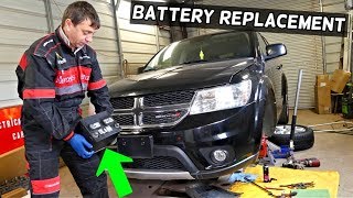 DODGE JOURNEY BATTERY REPLACEMENT LOCATION FIAT FREEMONT