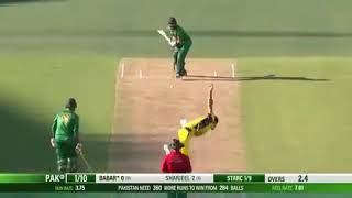 Babar Azam vs Australia 100 runs