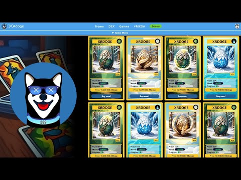 NEW! XRDoge dNFT Card Game! Big Move coming?