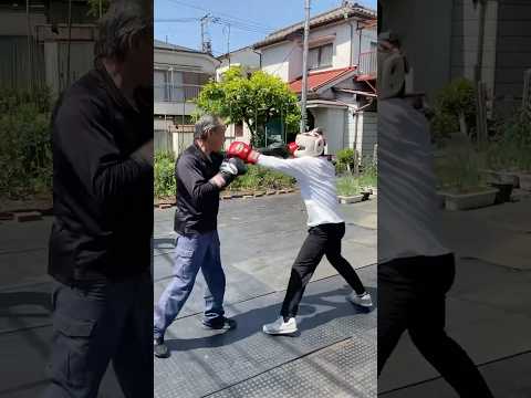 せんどーvs先生(初スパーリング)