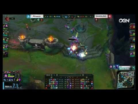 Marin 2v1 - AFs vs SSG Game 1 LCK Spring 2017 W1D3