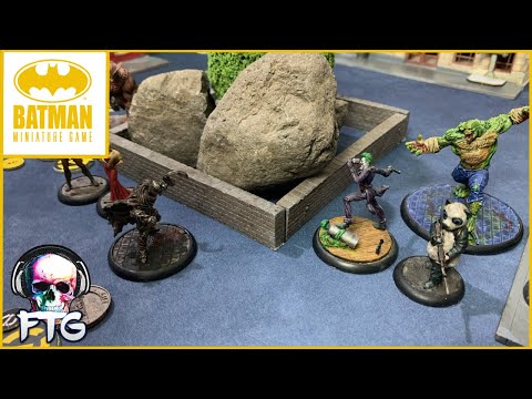 Batman Miniature Game - Court of Owls VS Joker