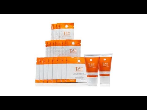 TanTowel Classic 20-teiliges Set mit 2 Illuma Glow Bronzern