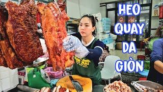 Heo Quay Da Giòn Mới Ra Lò Em Gái Chặt Quá Chuyên Nghiệp.