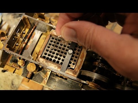 'Russell' Live Steam Model Locomotive Part 19